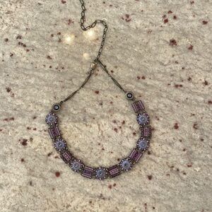 Ayala bar purple necklace